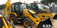 Retroescavadeira 7.6 T e 8.3 T